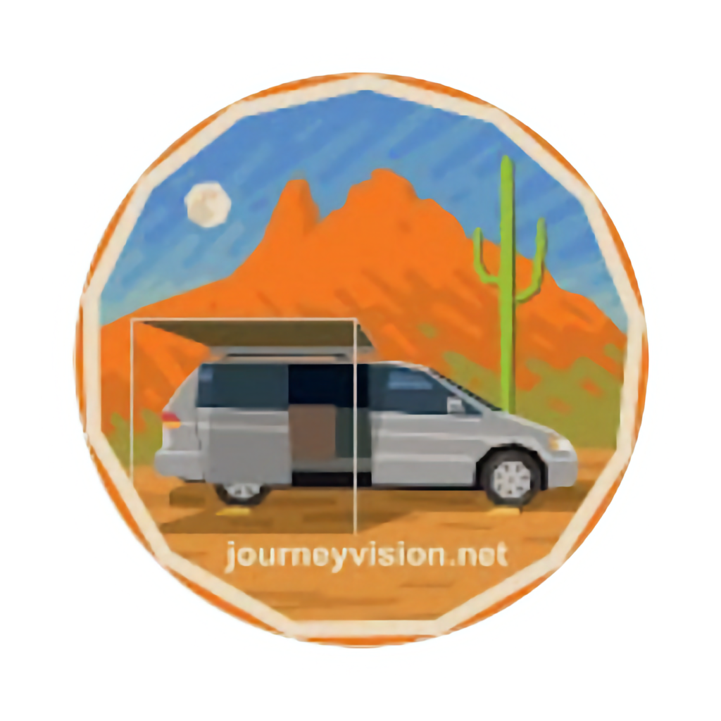 journeyvision, part of Minivan Camper Channels: 11 to Inspire You, features Jay’s peaceful vanlife and minimalist travels.