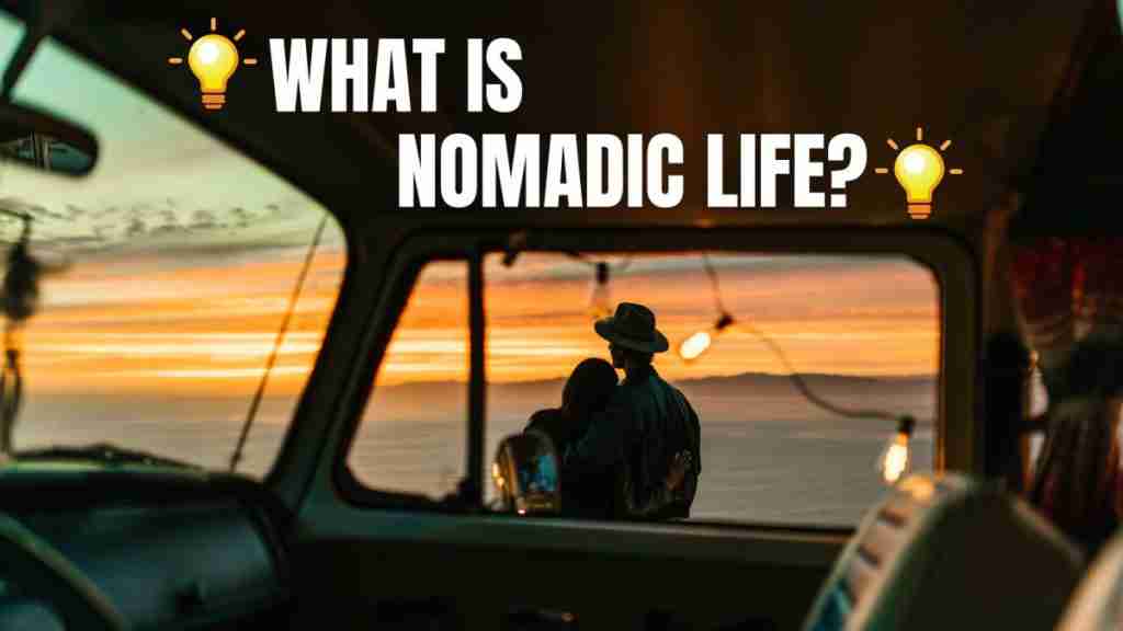 WHAT is Nomadic Life About? Photo by RODNAE Productions https www.pexels.comphotoman-in-black-jacket-driving-car-8231173