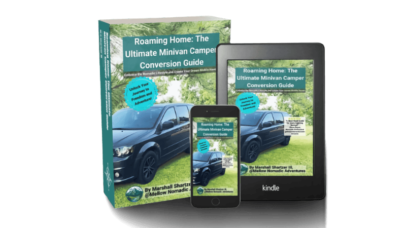 Cover of Roaming Home: The Minivan Camper Conversion Guide eBook
