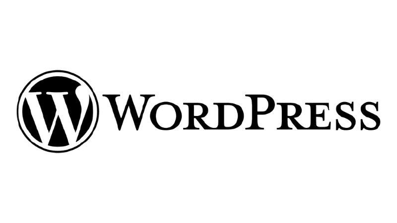 WordPress logo for website creation and blogging