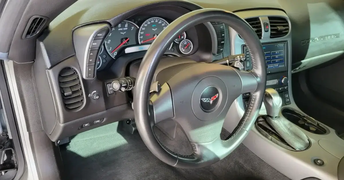 Moonbow Auto Spa Corbin KY Corvette After Our Black Mold Removal