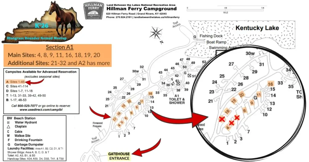 K26 Hillman Ferry A1 Map